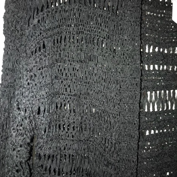 Plus Black Kimono Cardigan 2x - Picture 7 of 7